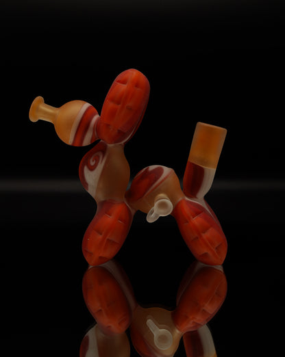 Blitz Kriega - Full Size Balloon Dog (Orange/Red)